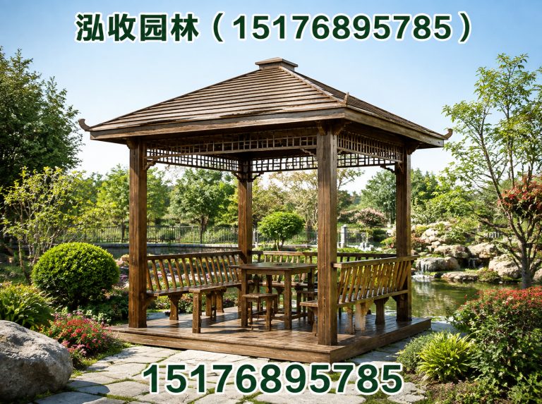 滨州塑木地板展示图